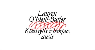 Lauren O'Neill-Butler paskaita 