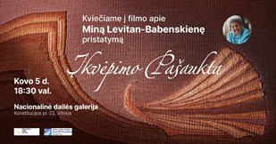 Filmo apie Miną Levitan-Babenskienę premjera