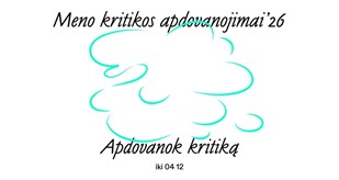 Meno kritikos apdovanojimai 2026